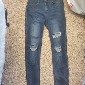 Blackheart ripped Skinny Jeans